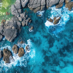 サーフ系 正方形ポスター 海岸 海 波 ビーチ サーフィン 砂浜 四角 デザイン ポスター スクエア 5センチ刻みでサイズ豊富 インテリア デザイン プリント 絵画 オフィス 住宅 店舗 お洒落 かっ