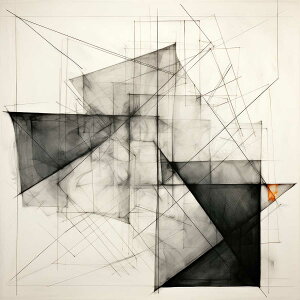 幾何学 正方形ポスター 模様 図形 三角形 丸 ミニマリスト 抽象画 アート モダン 四角四角 デザイン ポスター スクエア 5センチ刻みでサイズ豊富 インテリア デザイン プリント 絵画 オフィ