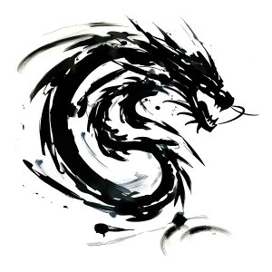 ドラゴン 辰年 龍 画 竜 竜神 正方形ポスター 干支 2024 縁起物 グッズ アイテム 竜神様 神龍 金運 幸福 四角 デザイン ポスター スクエア 5センチ刻みでサイズ豊富 インテリア デザイン プリン