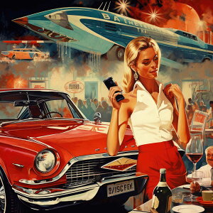 アメリカン レトロ ポスター ヴィンテージ レトロアート ミッドセンチュリーモダン ポップアート ノスタルジックアート ダイナー オールドハリウッド 1970 1980 デザイン スクエア インテリア