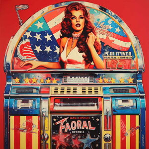 アメリカン レトロ ポスター ヴィンテージ レトロアート ミッドセンチュリーモダン ポップアート ノスタルジックアート ダイナー オールドハリウッド 1970 1980 デザイン スクエア インテリア