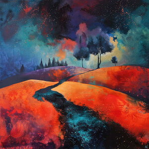 アバンギャルド アート 前衛的 ド派手 正方形ポスター 四角 イノベーション 先駆的 パフォーマンスアート 画家 スクエア インテリア デザイン プリント 絵画 オフィス 【sq-poster-2229】