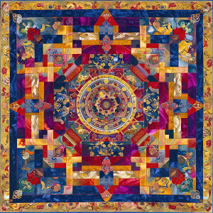 マンダラ アートポスター スピリチュアル デザイン シンボル 瞑想 パターン 装飾 正方形ポスター 四角 デザイン ポスター スクエア インテリア デザイン プリント 絵画 オフィス 住宅 店舗