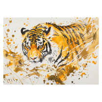楽天市場】虎 絵画（アートパネル・アートボード｜壁紙・装飾フィルム 