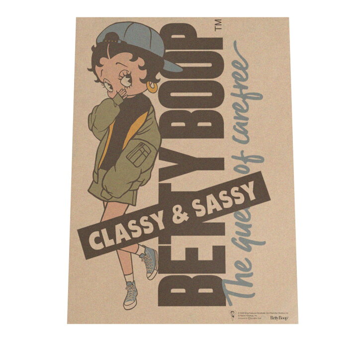 楽天市場 ポスター B2サイズ 約51x73cm 選べる用紙 大きさ Betty Boop ベティー ブープ 選べる用紙 大きさ 正規品 ベティーちゃん ポスター キャラクター アニメ 映画 アメリカ コミック 漫画 ベティ ダイナー アメコミ インテリア ファッションポスター