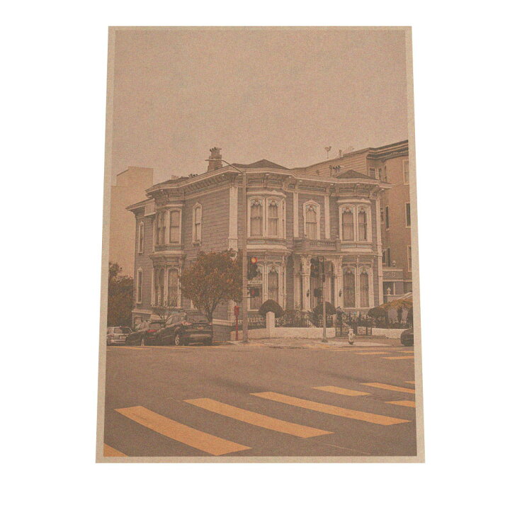 楽天市場 ポスター B1サイズ 約73x103cm 選べる用紙 大きさ ポスター インテリア おしゃれ ファッション ポスター 大きい 街並み シティ レトロ セピア 写真 風景 海外 旅行 インテリア ファッションポスター