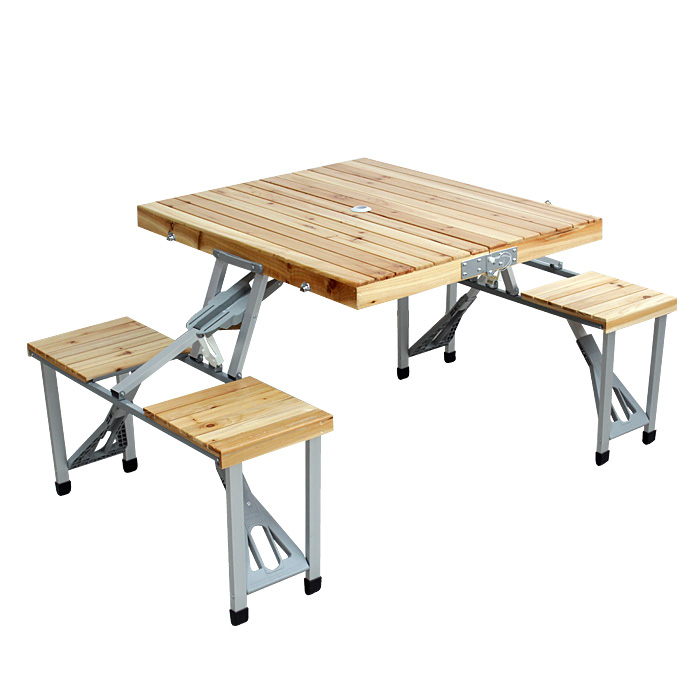 木製 ピクニックテーブル 折り畳み レジャーテーブル イス セット レジャー 折りたたみ 訳あり 品質検査済 一体型 マート アウトドア