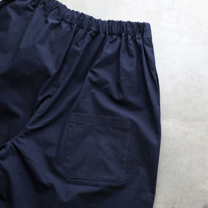 楽天市場】HUIS. ハウスバフクロスバルーンパンツ（ネイビー）【ユニ 