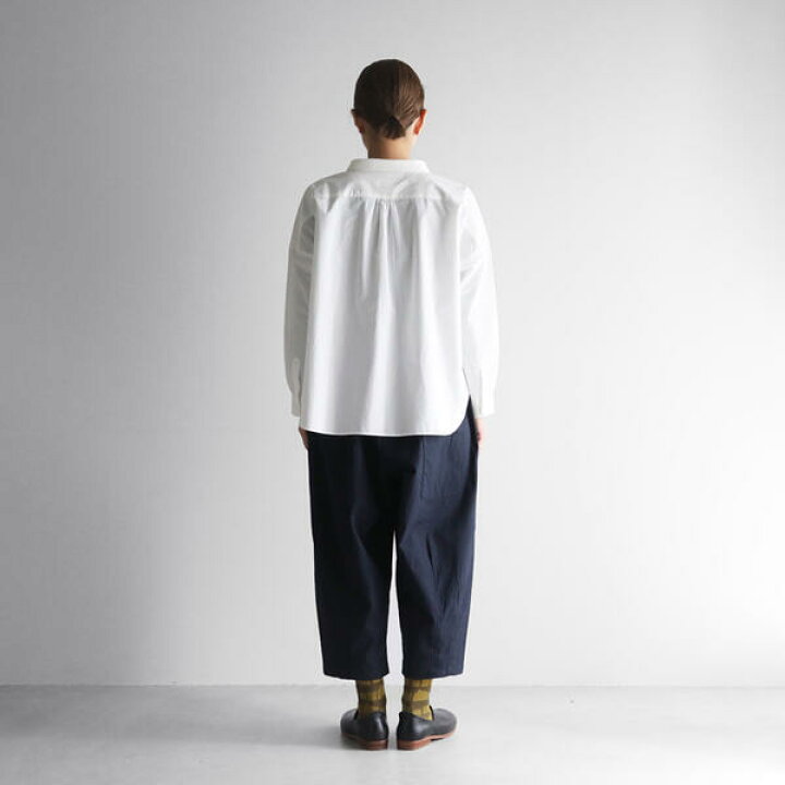 楽天市場】HUIS. ハウスバフクロスバルーンパンツ（ブラックネイビー  