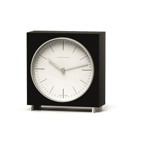 �y���������I�zJunghans �����n���XMax Bill �}�b�N�X�r�� / Tischuhr schwarz 363Table Clock Black�u�����v / �e�[�u���N���b�N�@�u���b�N / MBL-03-0006�u���b�N�s�A�m���b�J�[�d�グ