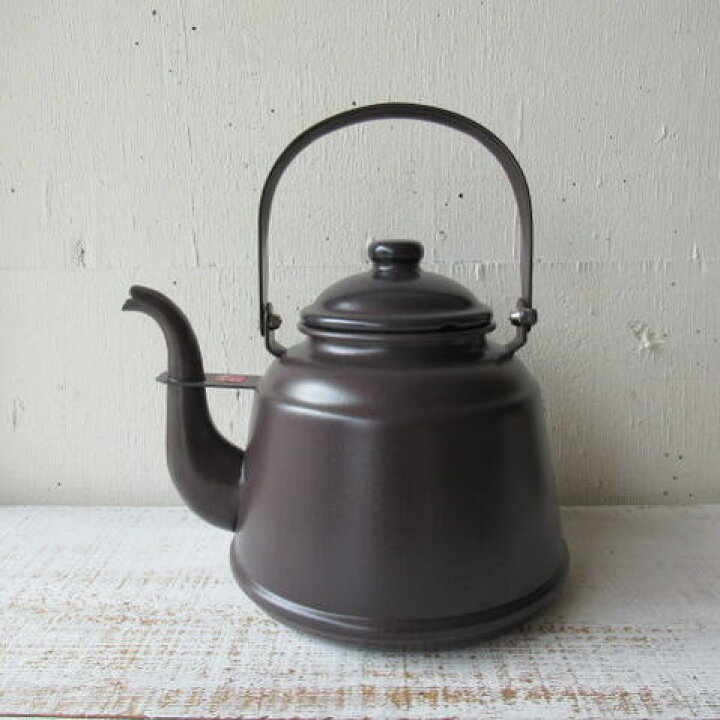 楽天市場】HEARTH DESIGN / RETRO HORO KETTLE 2.3L / MAT BROWNハース 