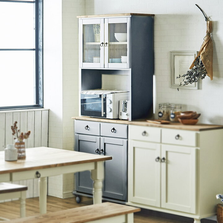 楽天市場 フレンチカントリー家具 食器棚 カップボード 幅78 ブルーグレー 手作り ナチュラル 北欧カントリー風 カントリー調 インテリアのティースリー 楽天市場 フレンチカントリー家具 食器棚 カップボード 幅78 ブルーグレー 手作り ナチュラル 北欧カントリー風 カントリー調 インテリアのティースリー