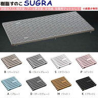 シマブン 樹脂すのこユニット SUGRA 直置き専用 GRZ-25W500