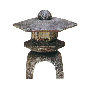 グローベン 雪見燈籠 1.5尺 A60CZ114N W450×H450×D450mm 約3.0kg FRP製