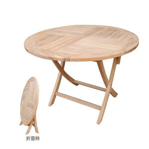 W[rX FOLDING ROUND TABLE ܂݊ۃe[u `[N h 20861 1
