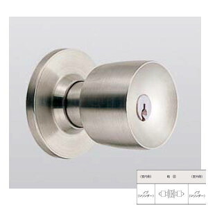 GOAL ユニロック 円筒錠 N-US-6E バックセット60mm 適応扉厚:33〜45mm