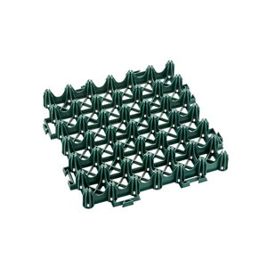 キタイ 芝生保護材 エコユニットベース 緑 525×525mm 1梱(4枚入)
