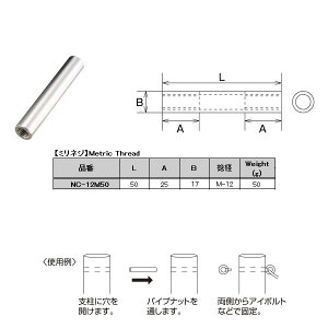 ���{�@�B �p�C�v�i�b�g �~���l�W �X�e�����X NC-12M50