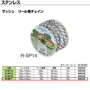 �j�b�T�`�F�[�� �X�e�����X �T�b�V�� ���[�����`�F�C�� R-SP7 0.4mm×15m��