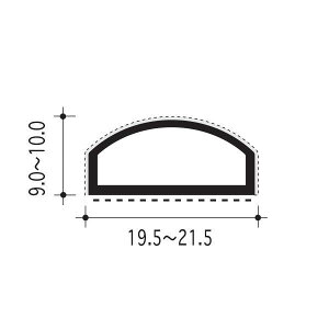 �s���`�u���b�N �A�щ��H ��26-C �O���[ ����2000mm