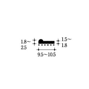 �s���`�u���b�N HCM�p�b�L���O �ڒ��e�[�v�t C-1 �� ����2000mm