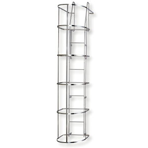 神栄ホームクリエイト 塔屋タラップ 安全ガード付 SK-832N-2G 3650(1600+2050)mm 1台