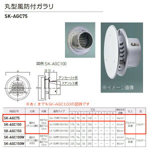 _hz[NGCg ی^htK XeXԕt A~ Vo[ SK-AGC75 1