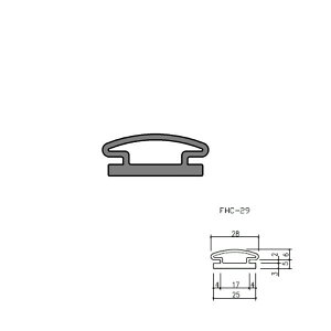 ���L���� FHC-29 �l�X�J���G�A�^�C�g�S�� L��2500mm ��� ���F
