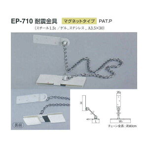 VN} ϐk Жʃ}Olbg^Cv EP-710 ItzCg L55mm×H119mm×W(1)150mm×W(2)30mm