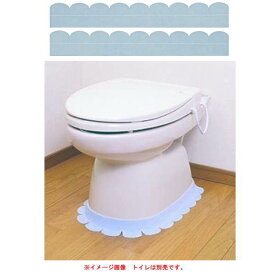 サンコー 便器すきまテープ トイレ掃除軽減 ブルー OD-51