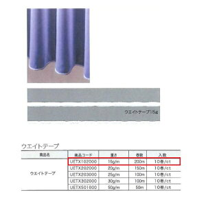 ���j�e�b�N�p���} �E�F�C�g�e�[�v 15g/m �i1��200m�j UETX102000