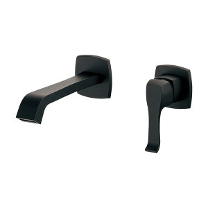 カクダイ 壁付シングルレバー混合栓 193-002-D