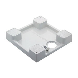 カクダイ 洗濯機用防水パン(水栓つき) 426-501K-W