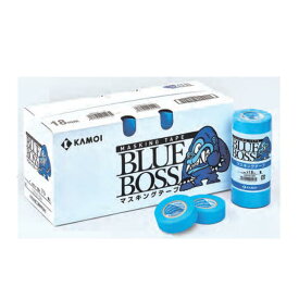 カモイ 車両用 マスキングテープ BLUE BOSS 15mm巾×18m長 80巻