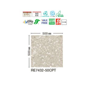 쓇D u~rj^C WAX FREE REFINEBACK EXA CNTChXg[ RE7432-50CPT 500×500mm 5.0mm 10