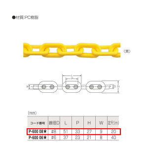 ۊ P.C`F[ P-600 08V aD:8mm 20m d: