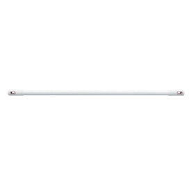 ナスタ 真っ白な物干し竿 ランドリーポール KS-NRP003-17P-GR 1.0～1.7m ホワイト×グレー