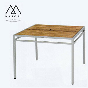 MAIORI �A���e�b�N�e�[�u�� 100×100 W1000×D1000×H740mm �p���\�����a43mm