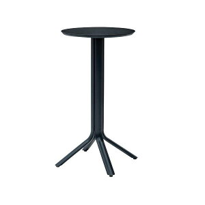 TAPAS セラミックバーテーブル60R アンスラサイト 径60×H1,130mm