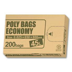 オルディ ポリバッグ エコノミー200枚BOX PBE-W45-200 1個