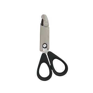 木村刃物 中身を守る 開梱カッターはさみ ブラック CS1-116-B