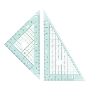 西敬 マカロン 三角定規 10cm ピスタチオ MT-4PI