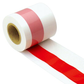 ササガワ 紅白テープ 50m巻 40-3081 1巻