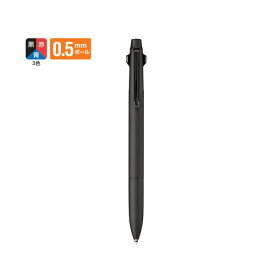 三菱鉛筆 ジェットストリーム プライム 3色ボールペン 0.5 ブラック SXE3330005.24 1本