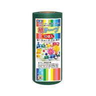 トーヨー 紙テープ 緑 113027 10巻入