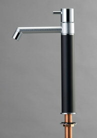 オンリーワンクラブ デザイン水栓 マニル クロムめっき ロング ブラック TK4-1LNBK