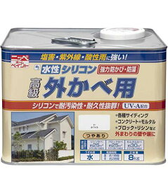 ニッペ 水性シリコン外かべ用 8kg