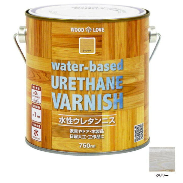 楽天市場 ニッペ 水性ウレタンニス Water Based Urethane Varnish 750ml クリヤー イーヅカ