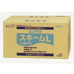 ヤヨイ化学 上塗り用パテ スーパー スキームL 16kg 278-401
