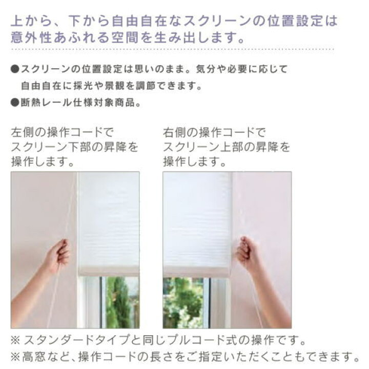 楽天市場】セイキ ハニカム サーモスクリーン ツーウェイ 遮光タイプ 